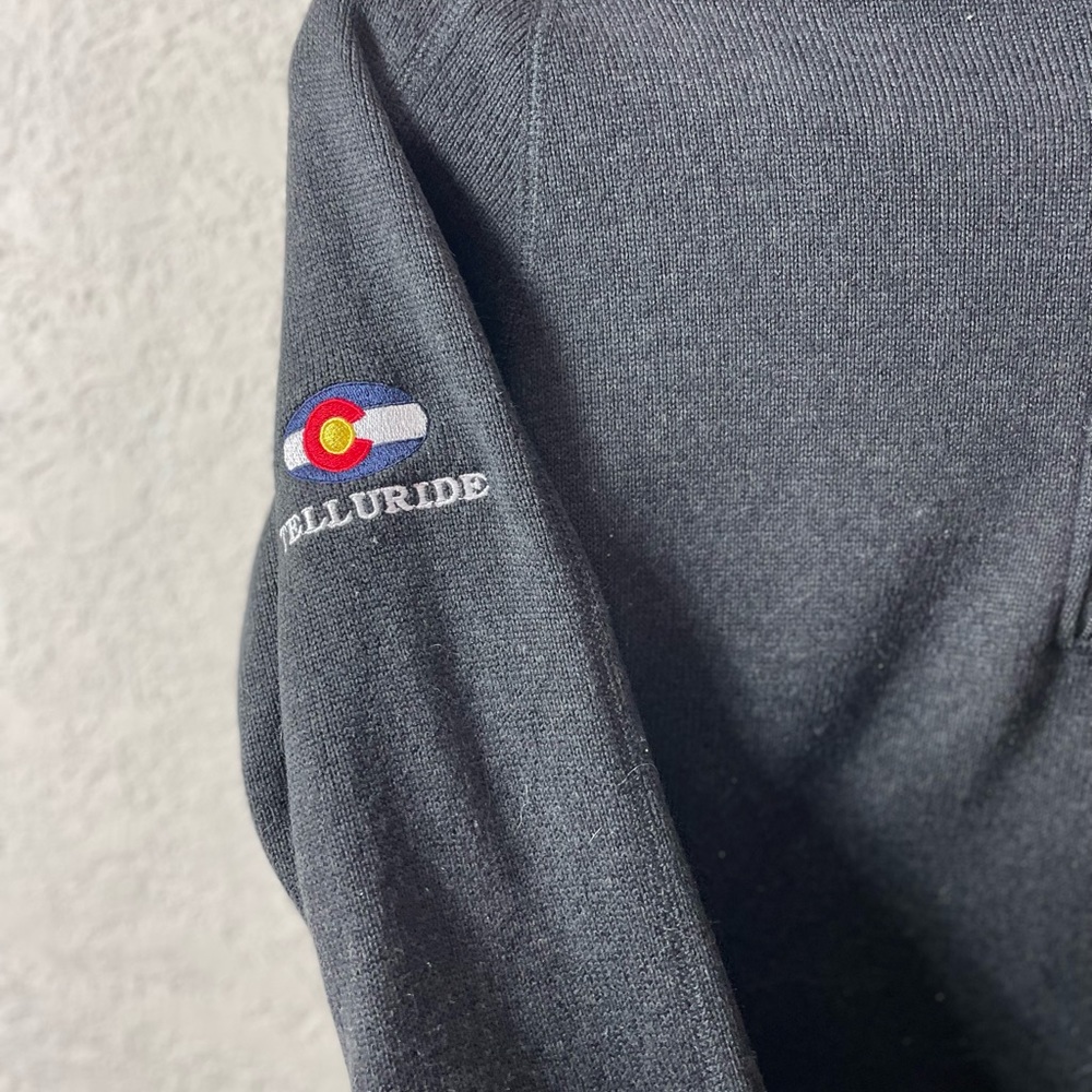 Patagonia Women’s Quarter Zip Black Sz S - Picture 4 of 6